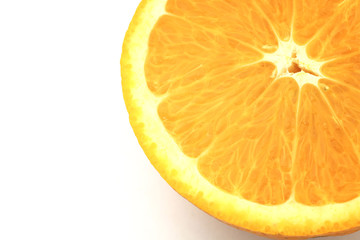 half navel oranges for health