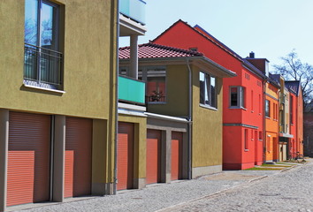 Moderne Wohnhäuser