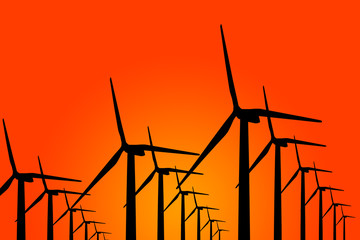 Fototapeta premium wind turbine generator