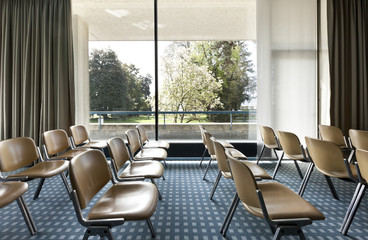 interior of a conference hall