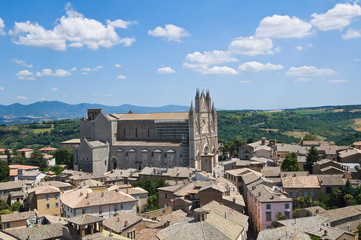 Obraz premium Panoramic view of Orvieto. Umbria. Italy.