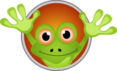 frog head cartoon