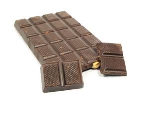 Chocolate bar with hazelnut