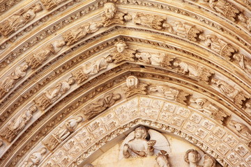 Statue of the Cathedral of Toledo, Spain