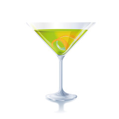 Cocktail mit Zitrone