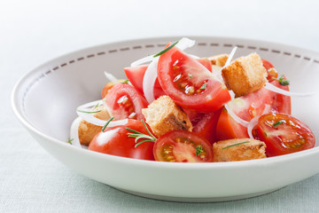 Tomato, onion and fresh herbs