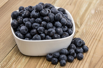 Fresh Blueberries in a bowl