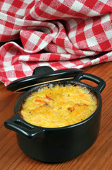 La cocotte de flan de saumon