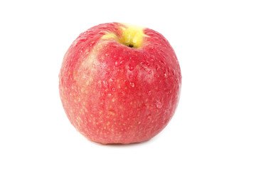 red apple.