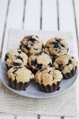 Blueberry muffins