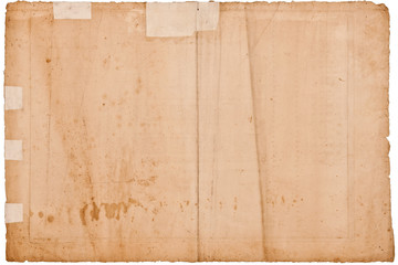 Hintergrundtextur antikes Papier ca. 300 Jahre alt
