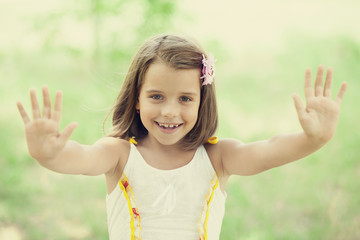 Child in the park.