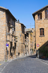 Alleyway. Orvieto. Umbria. Italy.