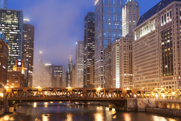 Fototapeta premium Chicago Downtown
