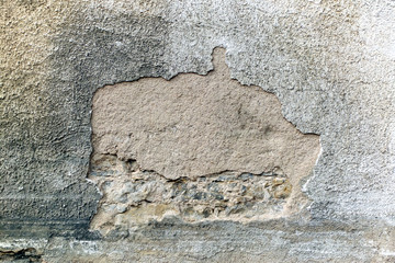 Schäden an Hauswand