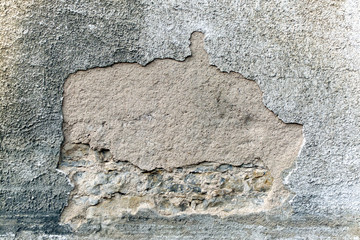 Schäden an Hauswand