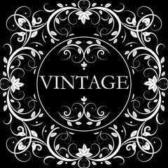 vector vintage decor