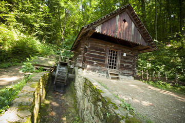 Old Mill - open air museum in Sanok, Poland.