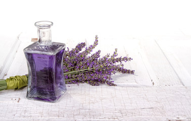 Lavender spa still life