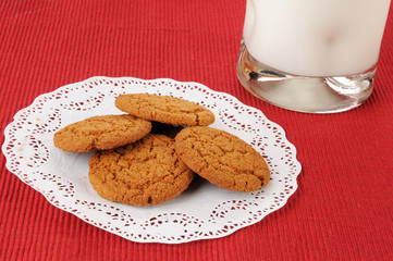 Ginger snap cookies