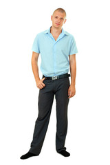 portrait of young man