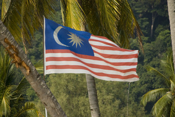flagge von malaysia