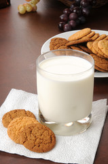 Cookies and milk