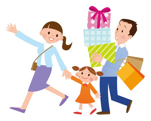 家族でお買い物