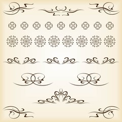 каллиграфические элементы