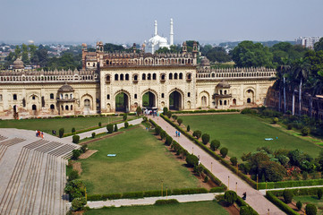 Naklejka premium Lucknow, Bara Imambara - India
