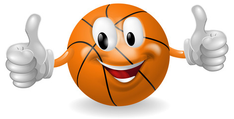Naklejka premium Basket Ball Mascot