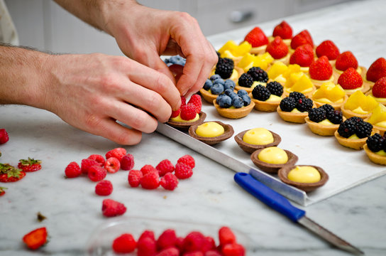 Fruit pastry making