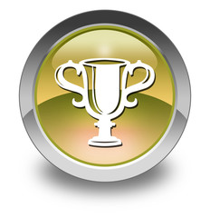 Yellow Glossy Pictogram 