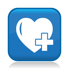 HEART PLUS ICON