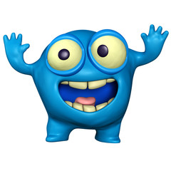 blue monster