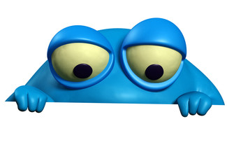 blue monster
