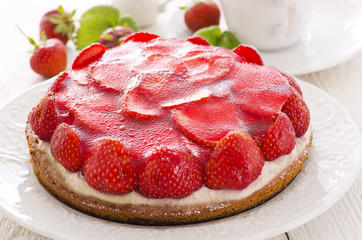 Erdbeertorte