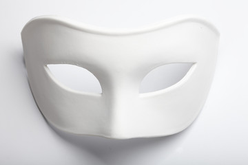 white mask