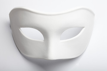 white mask