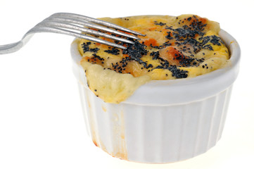 Le flan de carottes et graines de pavot