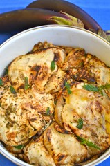 melanzane arrostite con menta