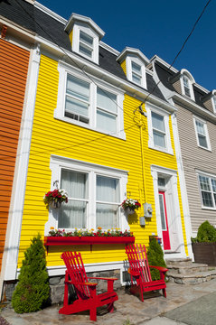 St John's Colourful Clapboard Houses