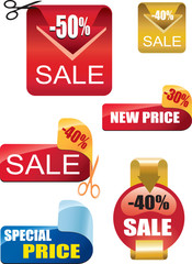 sale and price tags