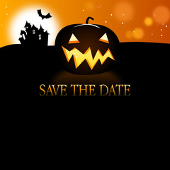 Save the Date Halloween