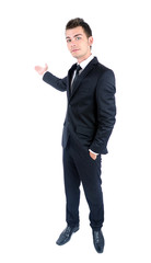 Business man isolated