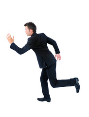 Business man isolated