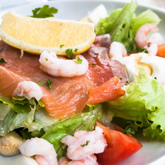 Delicious fresh salad