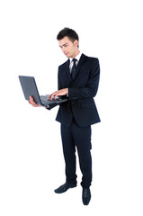 Business man isolated