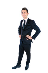 Business man isolated