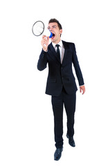 Fototapeta premium Business man isolated